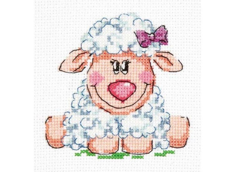 Набор для вышивания «Малышка-овечка»