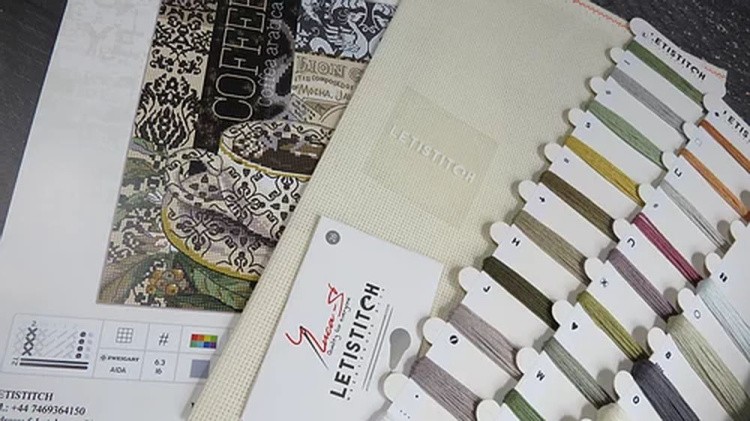 Набор для вышивания крестом «Lion Coffee B» — картинка 7