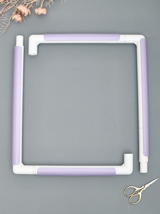 Пяльцы с клипсами 28х28 (Q-snap), CALIN — картинка 2