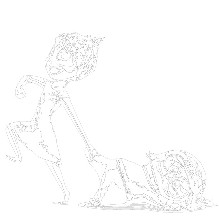 Картина по номерам «Головоломка 2: Радость и Печаль, мультики» — картинка 3