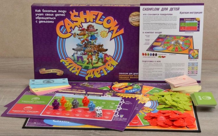 Настольная игра «Попурри Денежный поток для детей CASHFLOW» — картинка 9