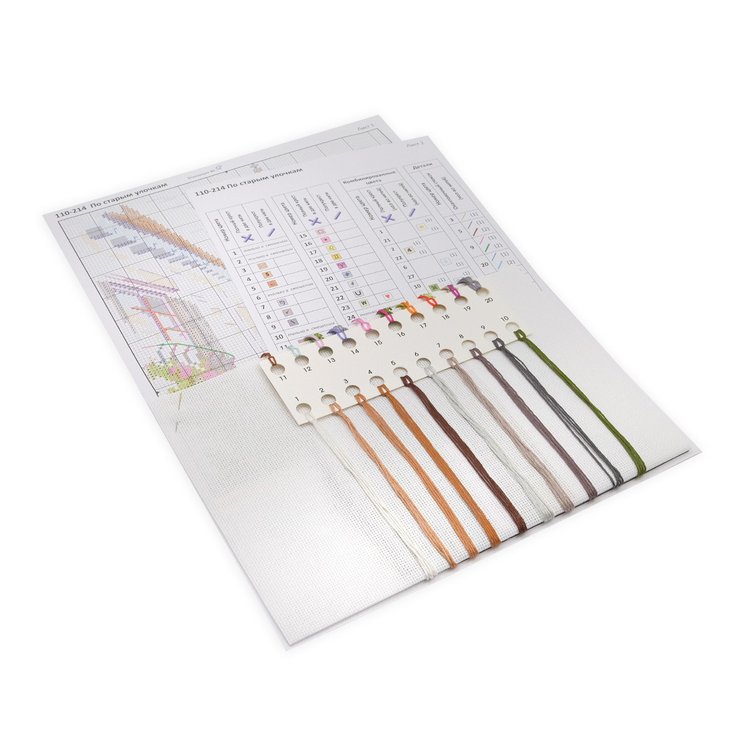 Набор для вышивания «По старым улочкам» — картинка 9