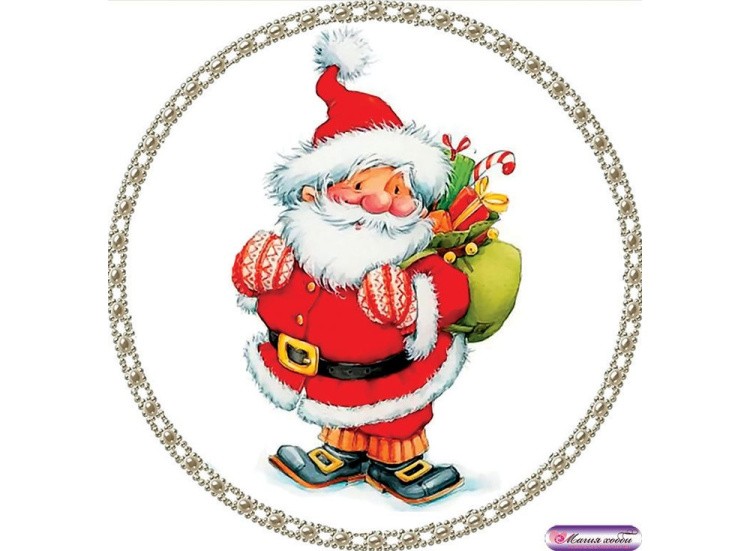 Папертоль «Дед Мороз с подарками» — картинка 2