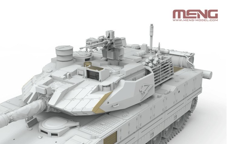 Сборная модель танка «PLA ZTQ15 Light Tank w/Add-On Armor», пластик, масштаб 1:35, MENG — картинка 6