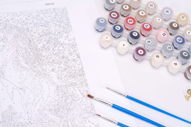 Картина по номерам «Удивленный кот» — картинка 2