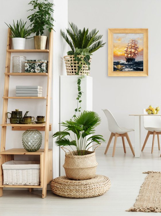 Картина по номерам «Под парусами» — картинка 6