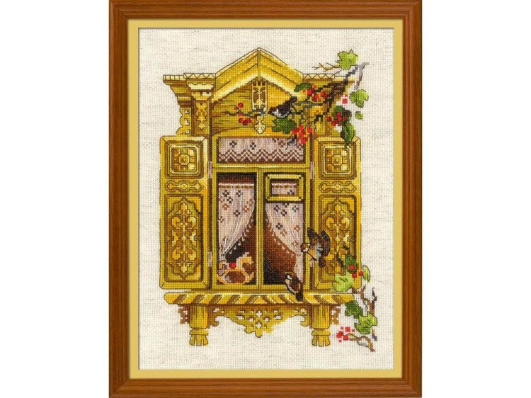 Набор для вышивания «Окошко в Воробьево» — картинка 2