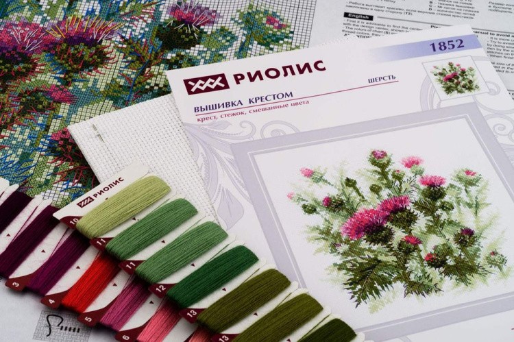 Набор для вышивания «Чертополох» — картинка 3