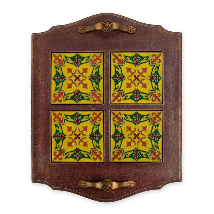 Заготовка для декорирования «Поднос для 4-х плиток», Love2art — картинка 2