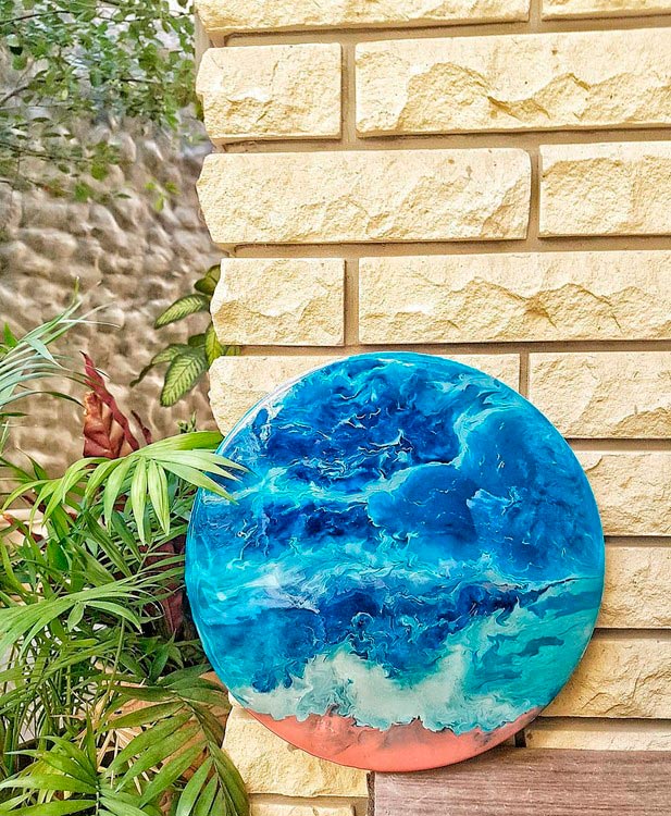 Набор для создания картины эпоксидной смолой MixArt Resin BOX STANDART — картинка 4