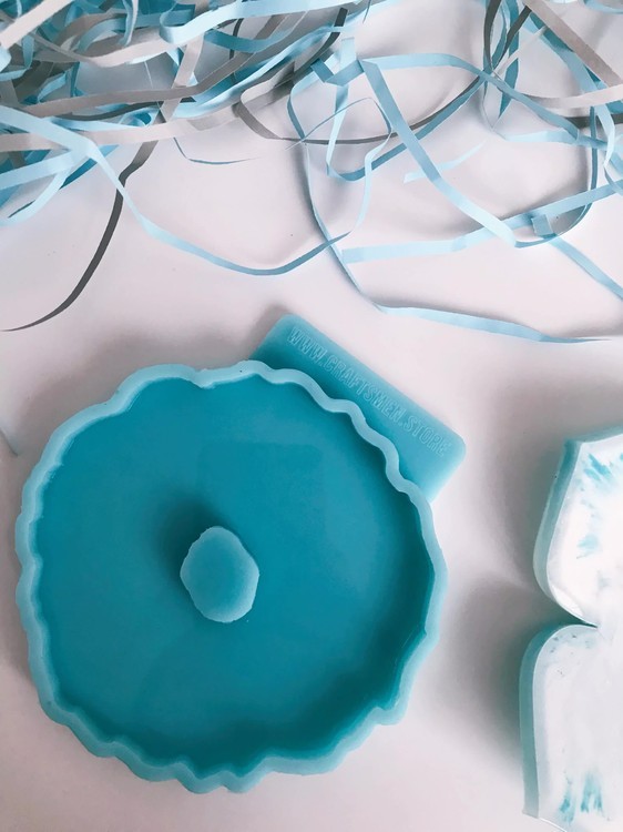 Модель №102 Силиконовый молд Геод, 13x13 см, Craftsmen.store — картинка 2