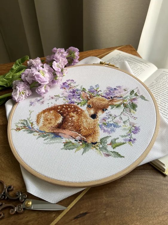 Набор для вышивания «Оленёнок» — картинка 4