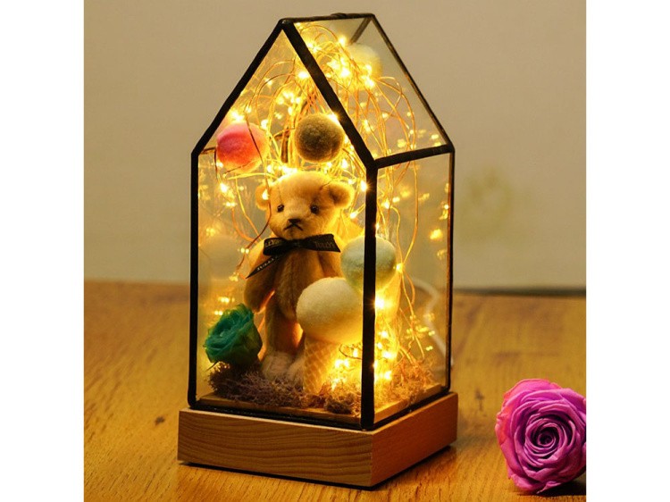 Декоративная светодиодная нить-гирлянда для творческих работ — картинка 4