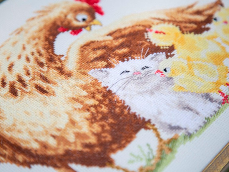 Набор для вышивания «Под крылышком» — картинка 3