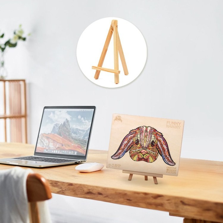 Деревянные пазлы «Домашний Кролик M», Woodbests — картинка 7