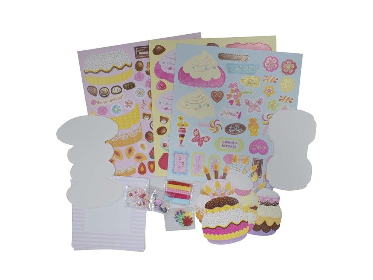 Набор для скрапбукинга «Тортик - Открытка-приглашение» — картинка 3