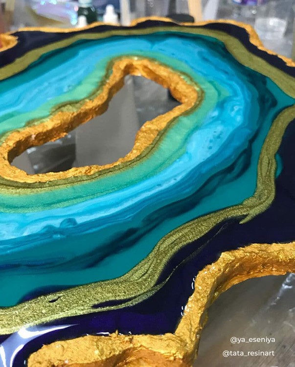 Эпоксидная смола для рисования и бижутерии One-to-One (средняя густота) 600 г, Resin Pro — картинка 4