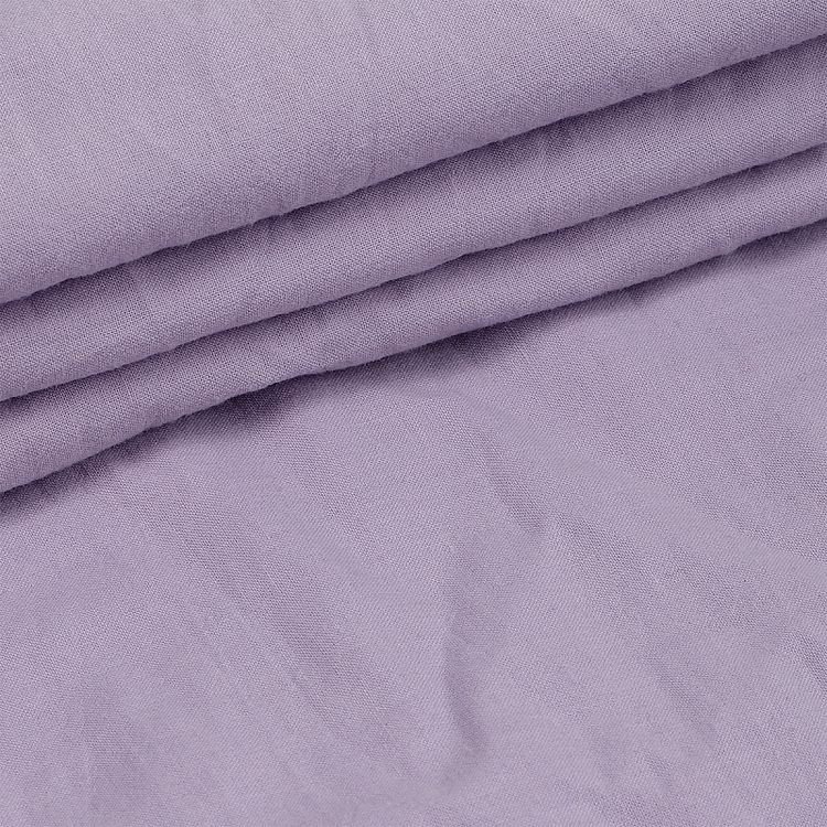 Ткань Хлопок крэш, 5 м х 150 см, 90 г/м², цвет: сиреневый, TBY — картинка 2