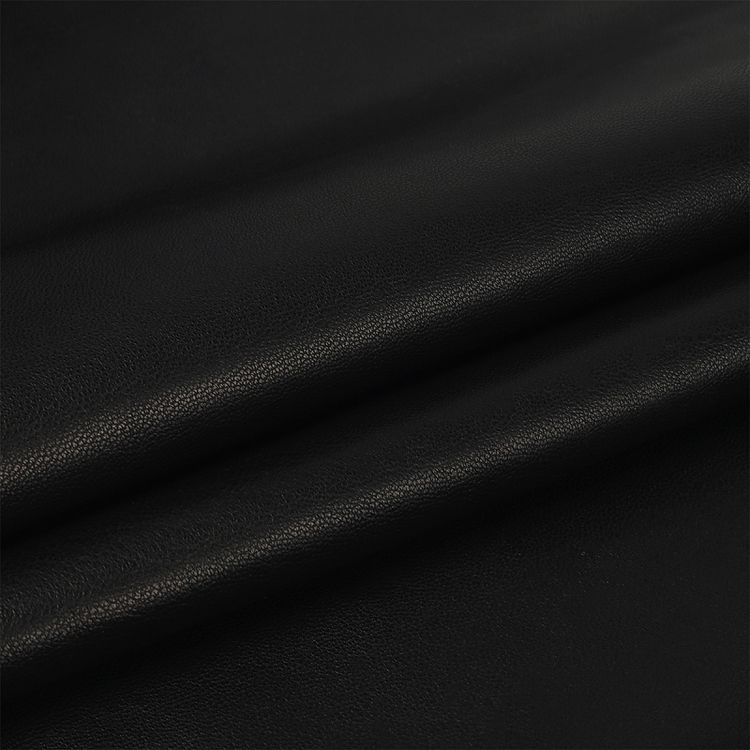 Кожа на замше, 5 м x 137 см, 280 г/м², цвет: черный, TBY — картинка 4