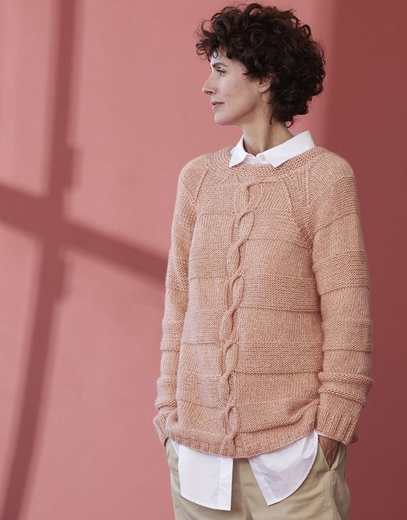 Пряжа Katia COTTON MERINO (103), меланж розовый, 5 шт. по 50 г — картинка 2