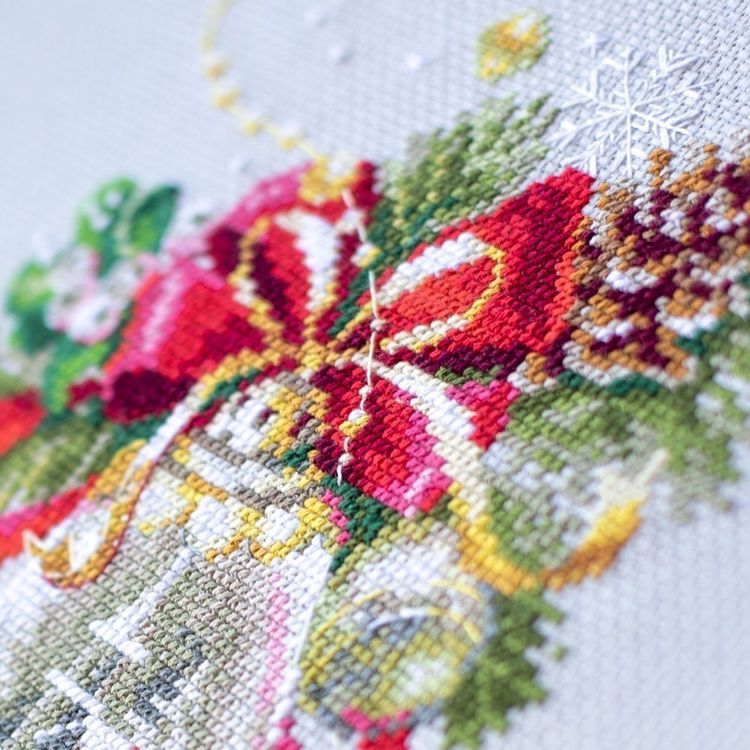 Набор для вышивания «Рождественский колокольчик» — картинка 2