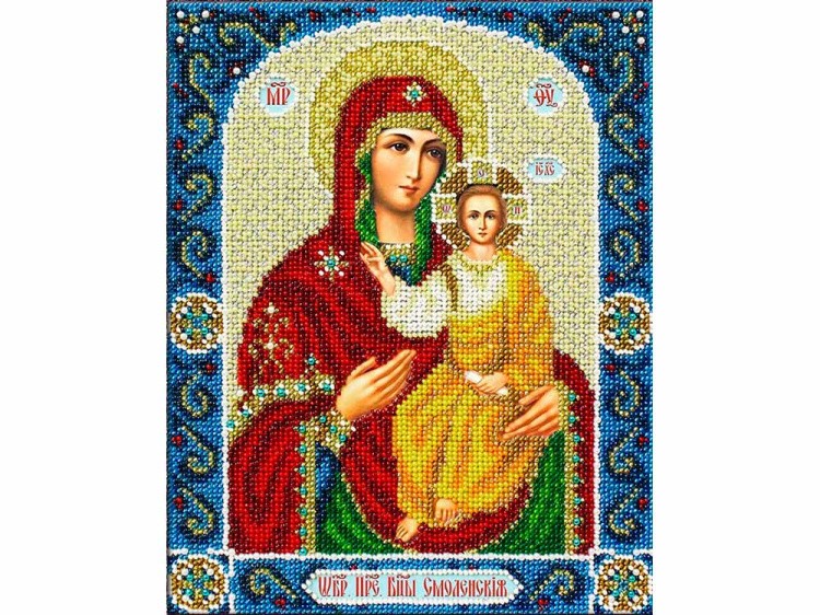 Набор вышивки бисером «Богородица Смоленская»