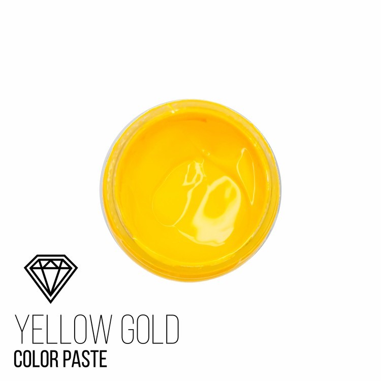 Колеровочная паста Yellow-Gold, желто-золотистый 22 мл
