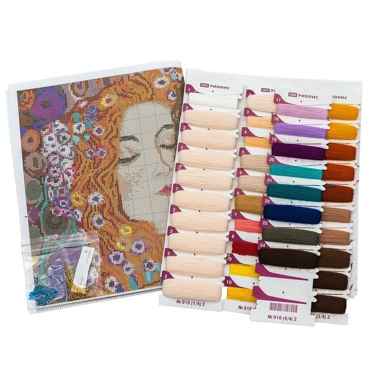 Набор для вышивания «Материнская любовь» по мотивам картины Г.Климта — картинка 3