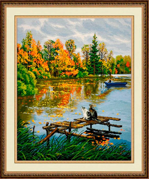 Набор для вышивания «Маруська и Котовский» — картинка 2