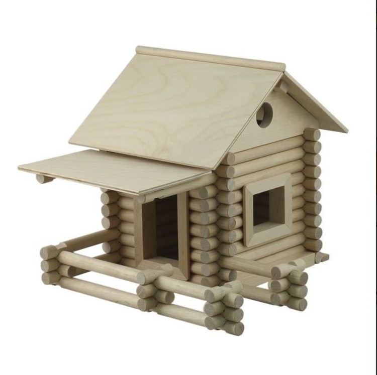 Конструктор из дерева «Деревенский дом 1» (6 моделей) — картинка 3