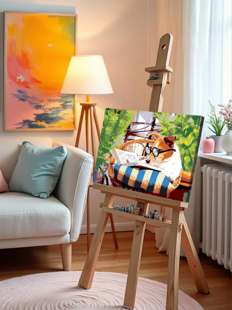 Картина по номерам «Умный пёс» — картинка 10