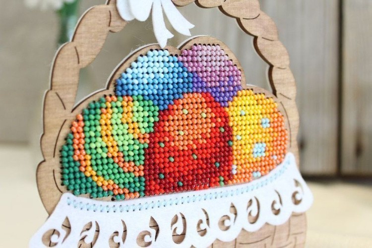 Набор для вышивания «Пасхальная корзинка» — картинка 3