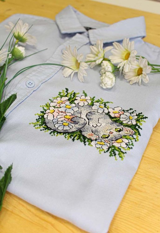 Набор для вышивания «Раз ромашка, два ромашка…» — картинка 4