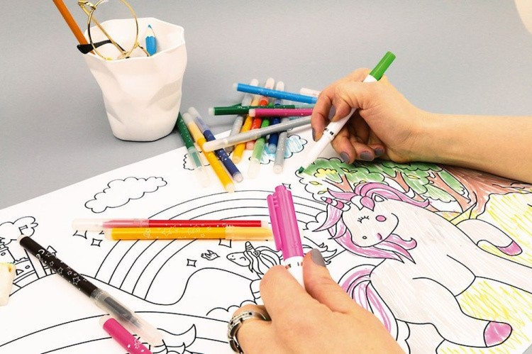 Коврик-раскраска «Страна единорогов» — картинка 4