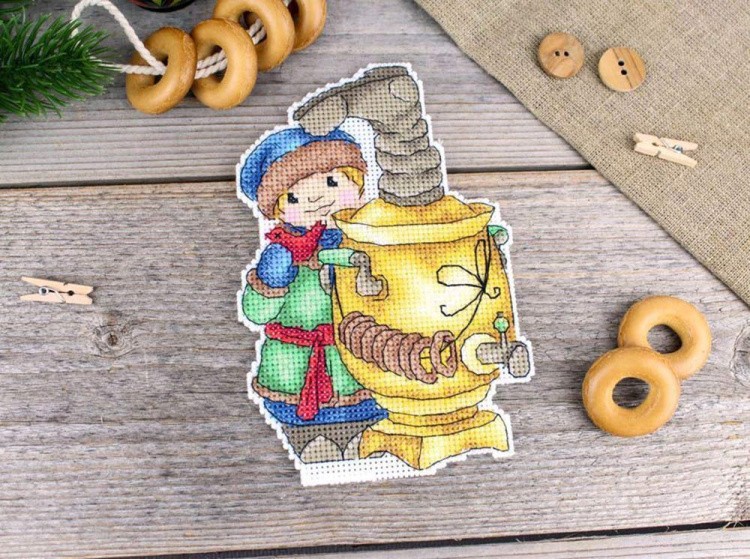 Набор для вышивания «Растопили самовар» — картинка 5