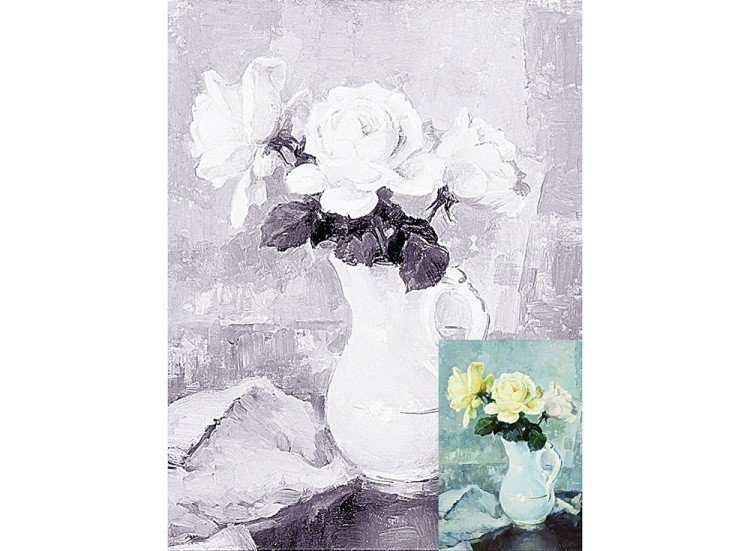 Холст «Желтые розы» — картинка 2