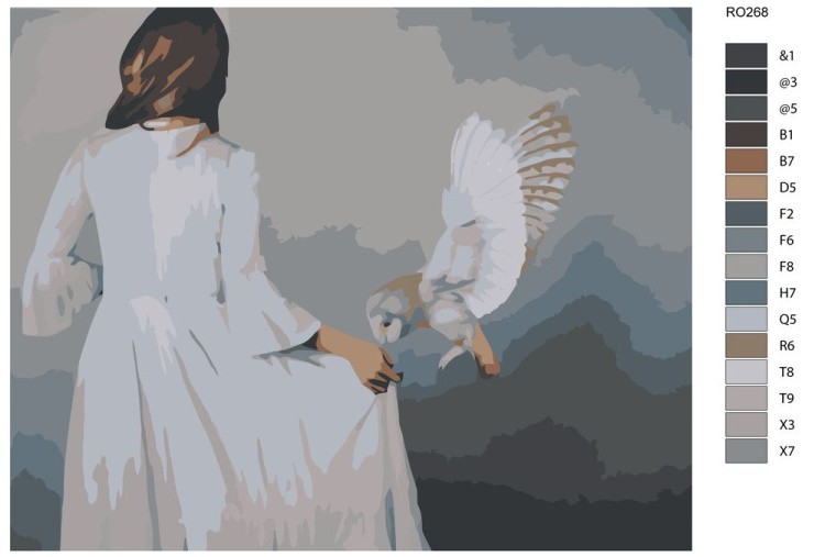 Картина по номерам «Друзья» — картинка 2