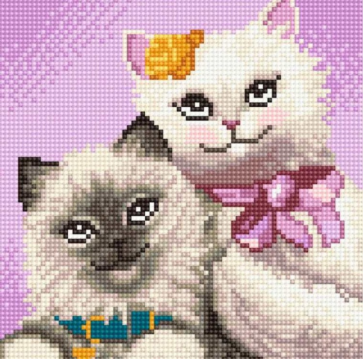 Алмазная вышивка «Милашки» — картинка 2