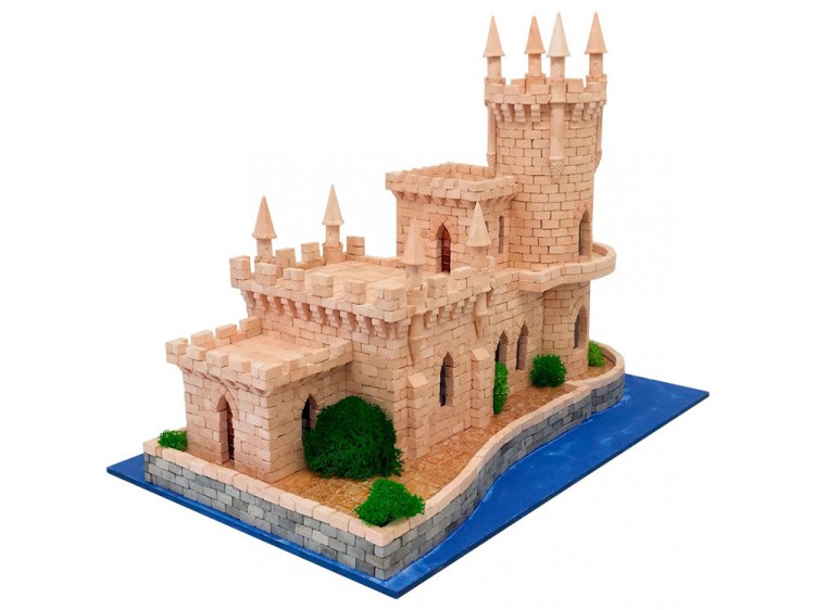 Конструктор из кирпичиков «Ласточкино гнездо (со светом)» — картинка 4