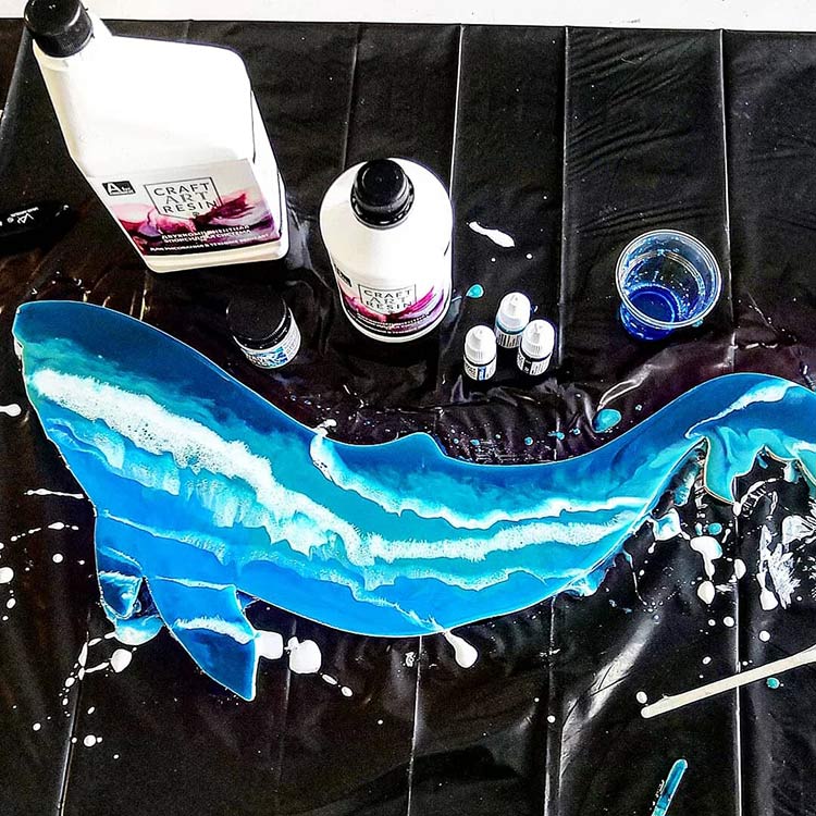 Заготовка ART Board Creative Whale №2, 60х29 см, Craftsmen.store — картинка 2