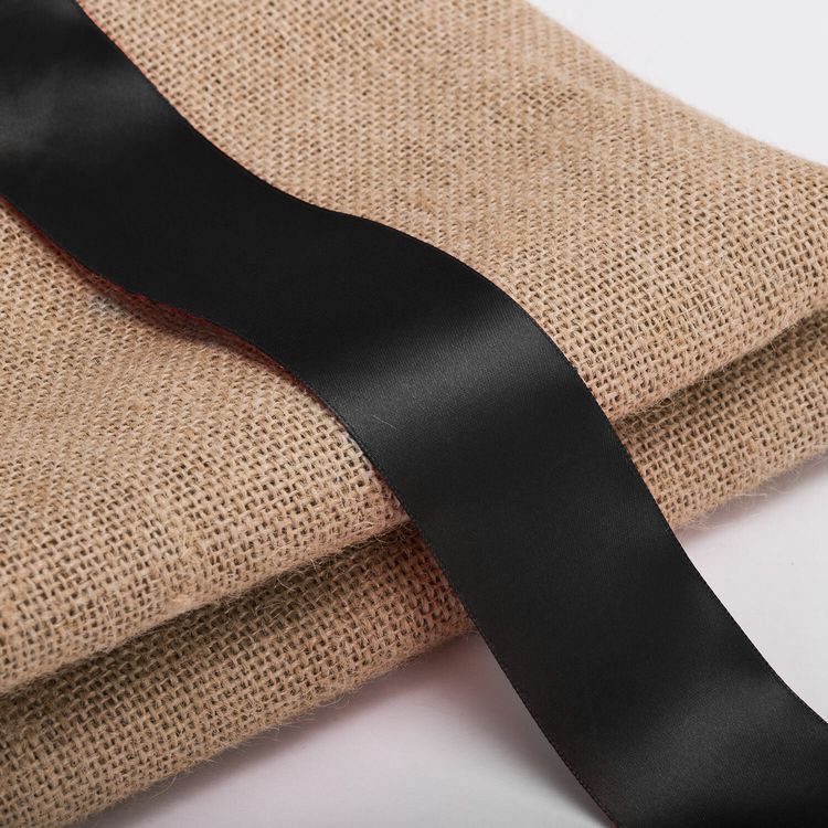 Лента атласная, ширина 50 мм, длина 23 м, черная, Brauberg — картинка 2