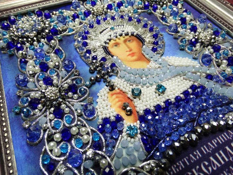 Набор для вышивания хрустальными камнями «Святая Александра» — картинка 3