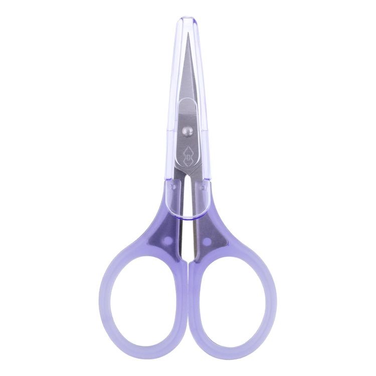 Ножницы для рукоделия, 83 мм, фиолетовые, Gamma — картинка 2