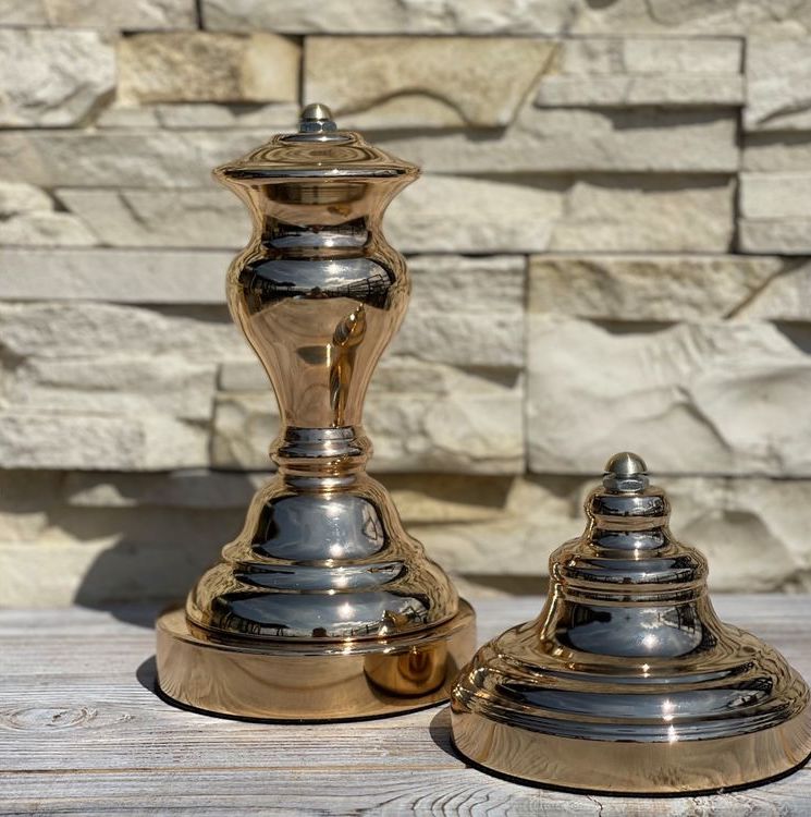 Основание для вазы золотое, 9 см — картинка 5