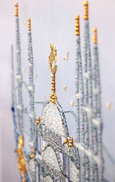 Набор для вышивания хрустальными бусинами «Голубая мечеть» — картинка 4