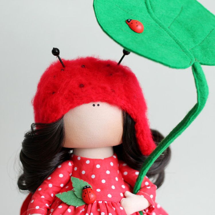 Набор для шитья интерьерной куклы «Флора» — картинка 3