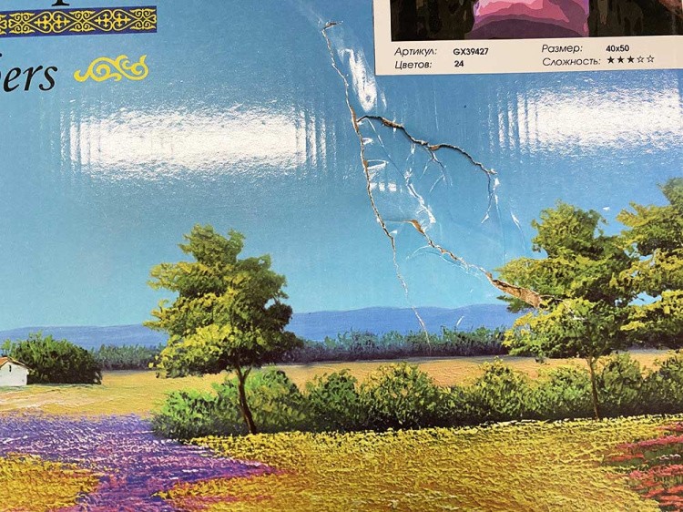 УЦЕНКА. Картина по номерам «Закат над Венецией» (порвана коробка) — картинка 3