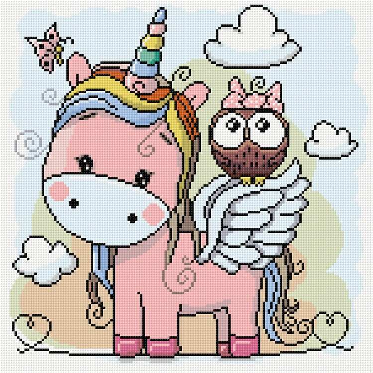 Алмазная вышивка «Подружки» — картинка 2