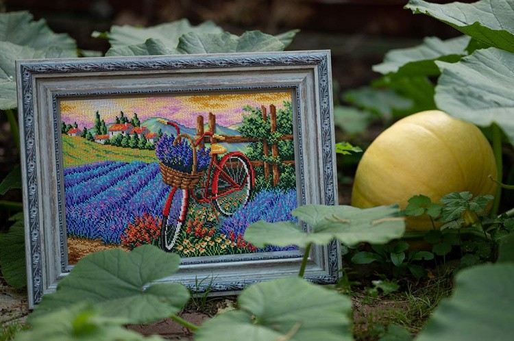 Набор вышивки бисером «Запах лаванды» — картинка 7