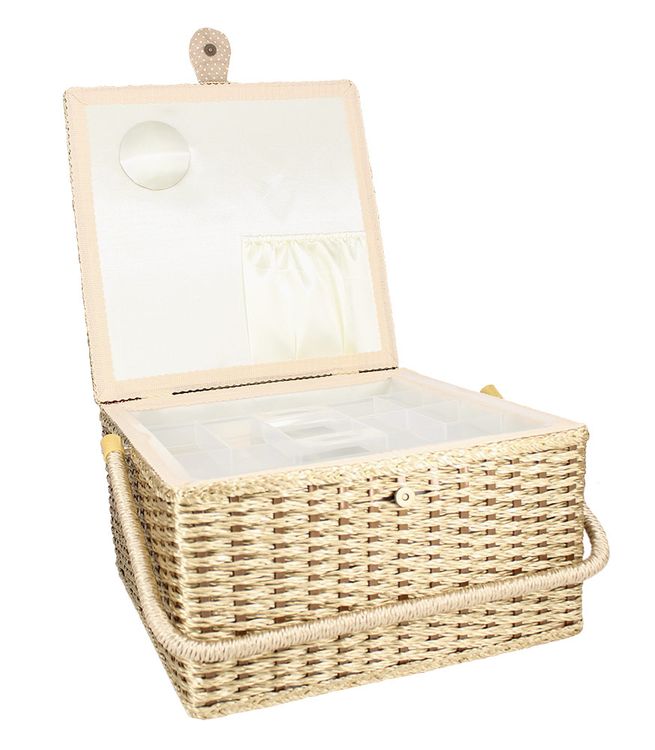 Шкатулка для швейных принадлежностей «Красные маки»   — картинка 3